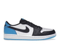 Used - Air Jordan 1 Retro Low OG Black Dark Powder Blue - US M 10 - catalog main image
