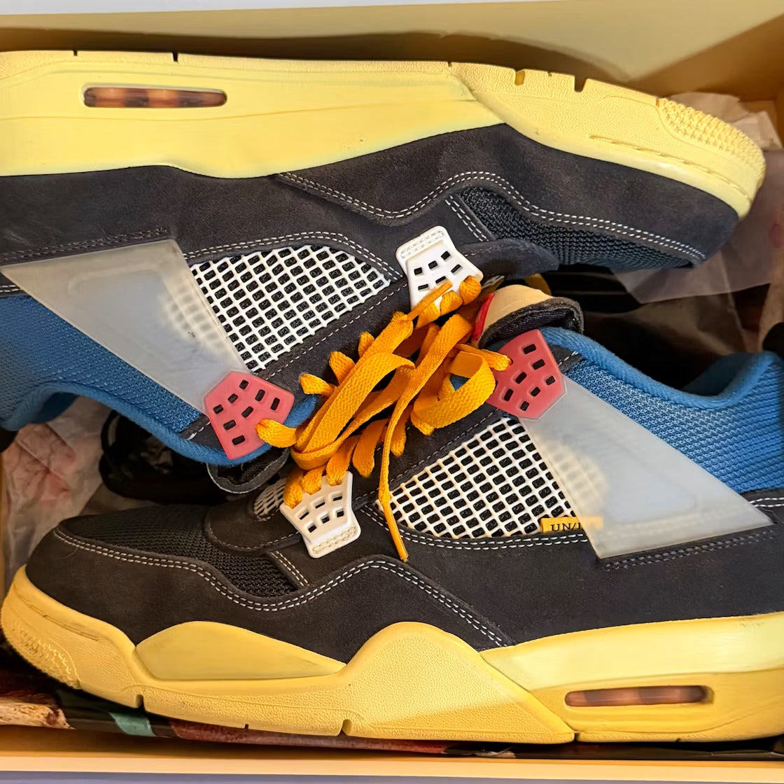 Used - Air Jordan 4 Retro Union Off Noir - US M 12.5 - detail 1